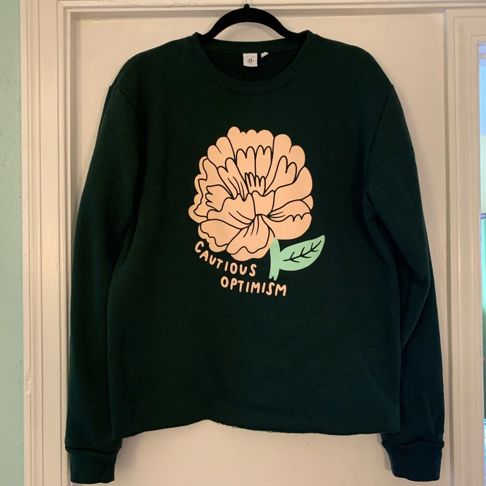 Stay Home Club Cautious Optimism Sweatshirt